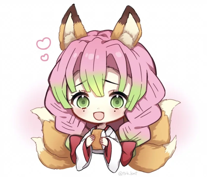 Đắm chìm trong vẻ dễ thương của chibi mitsuri