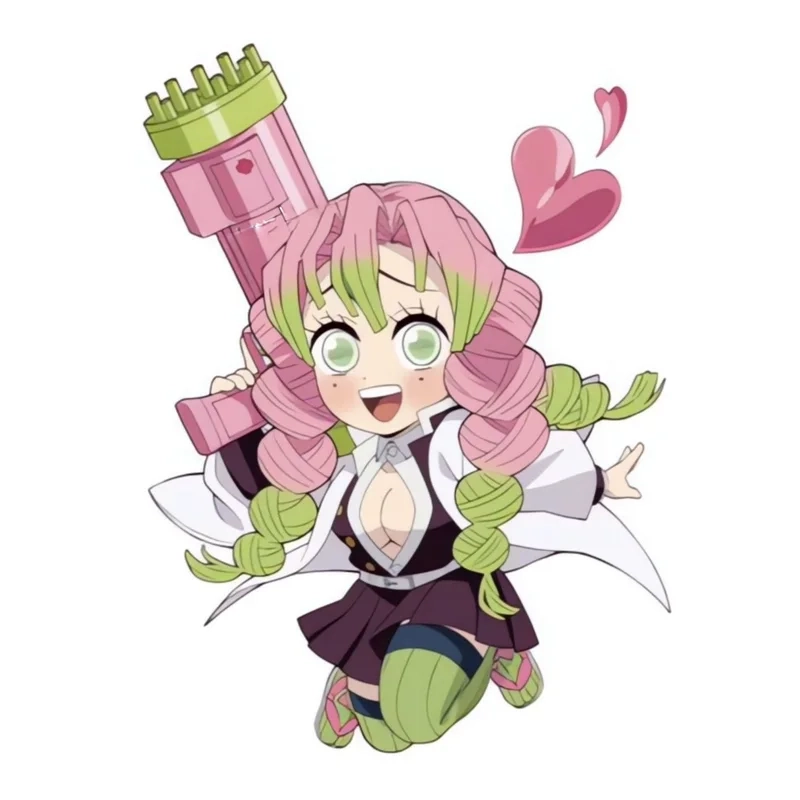 Hình nền điện thoại cực dễ thương kanroji mitsuri chibi cute