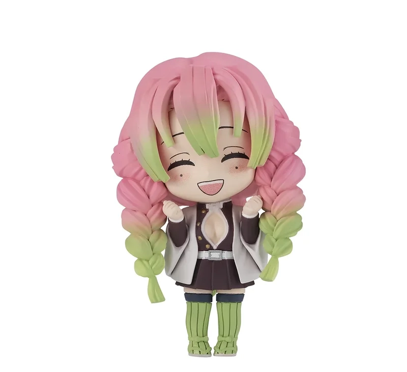 Cặp đôi hoàn hảo mitsuri và obanai chibi siêu cấp đáng yêu