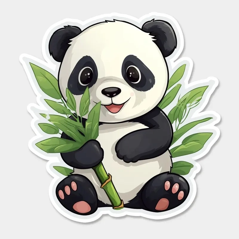 Đỉnh của chóp với chibi cute panda khiến ai cũng thích