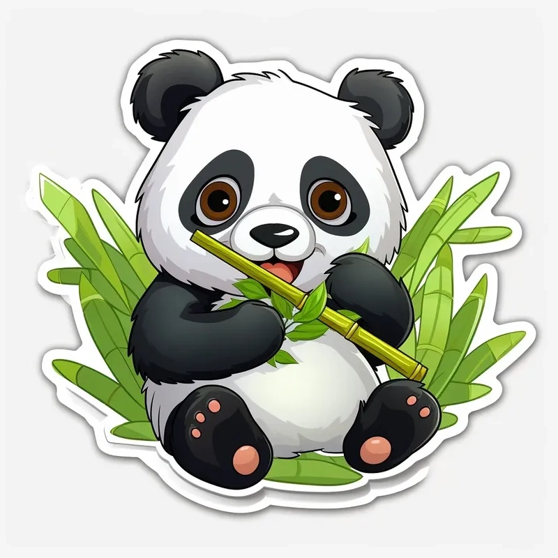 Cưng xỉu với bộ chibi cute panda kawaii mới ra mắt