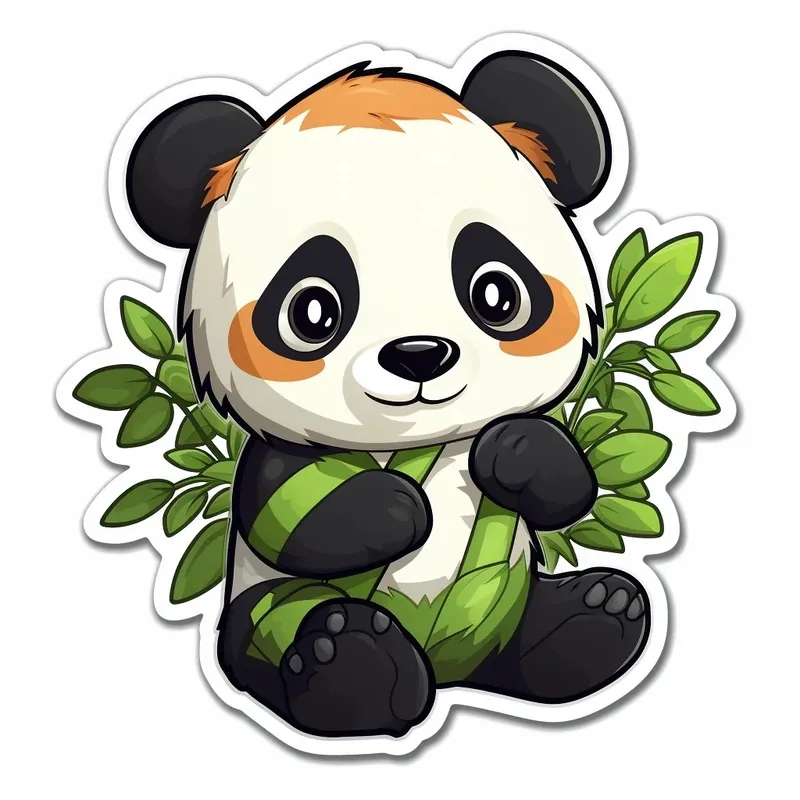 Siêu phẩm mới toanh chibi kawaii panda cute cực yêu