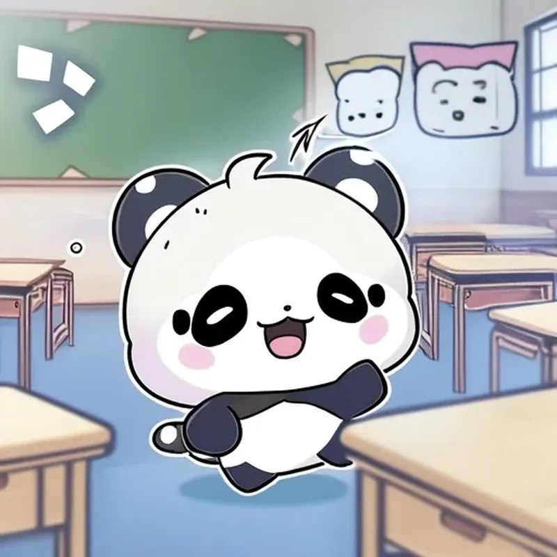 Mẫu chibi panda kawaii mới khiến dân mạng phát sốt