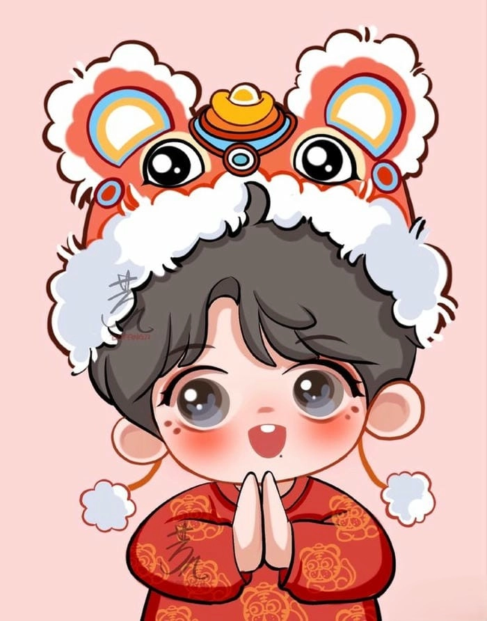 Cùng khám phá loạt hình tết chibi ngộ nghĩnh đáng yêu nhất