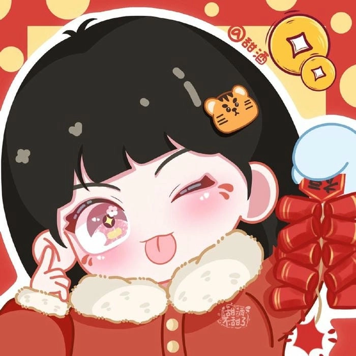 Siêu phẩm chibi ghép mặt cho bé tết khiến ai cũng thích thú