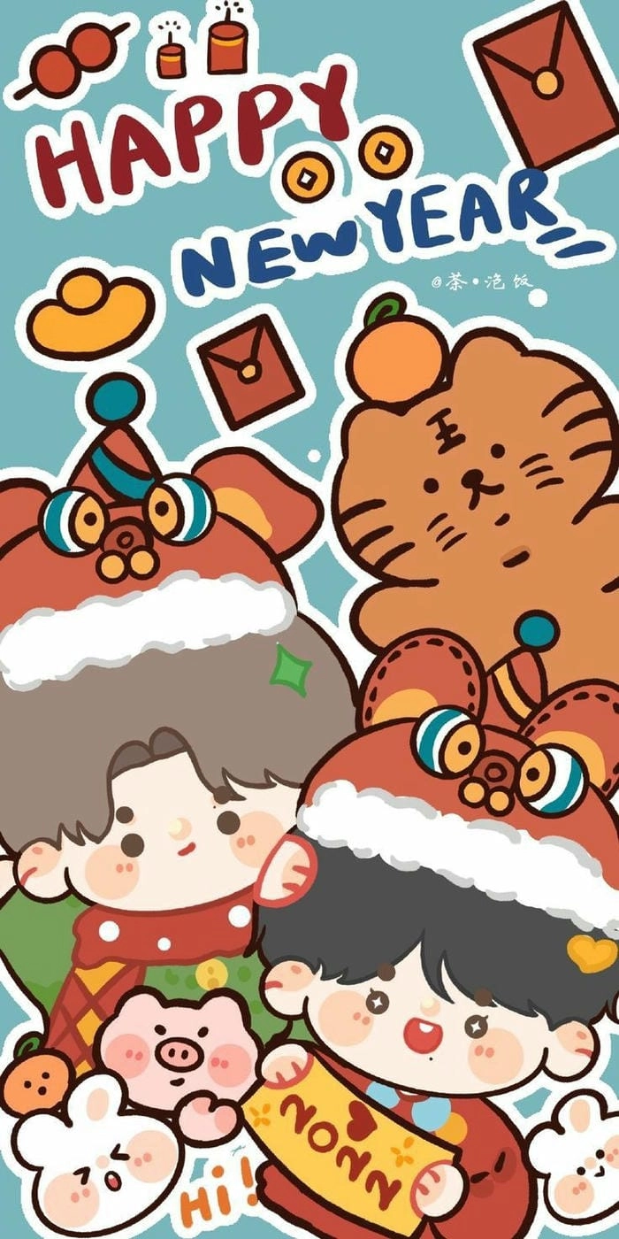 Tổng hợp những hình chi bi tết dễ thương nhất cho mùa xuân