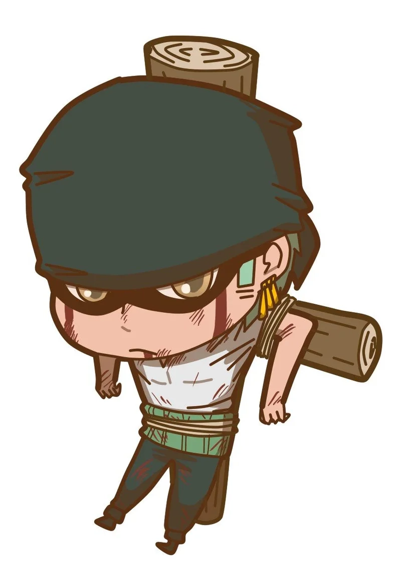 Không thể bỏ lỡ bộ ảnh zoro chibi kawaii