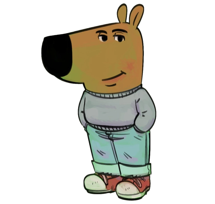 Khám phá chill guy 3D model sống động và dễ sử dụng cho thiết kế