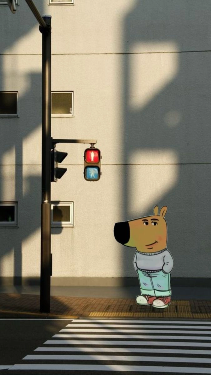 Chill guy sticker cute và ngầu cho hội yêu cái đẹp giản dị