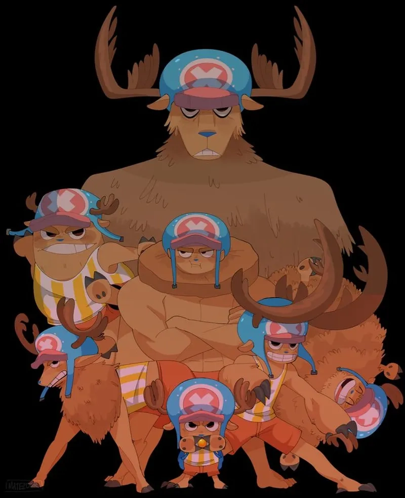 Từng Chopper all forms đều mang lại sự bất ngờ cho fan One Piece