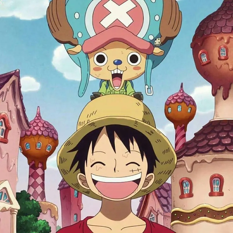 Luffy Chopper luôn là bộ đôi đáng yêu trong mỗi cuộc phiêu lưu