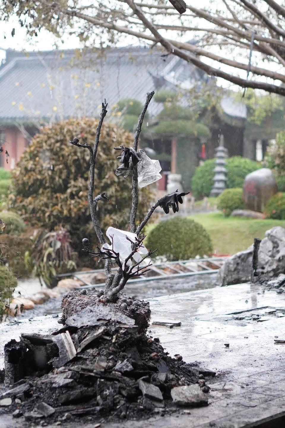 Sự kiện cháy chùa Phật Quang Hà Nam gây chú ý