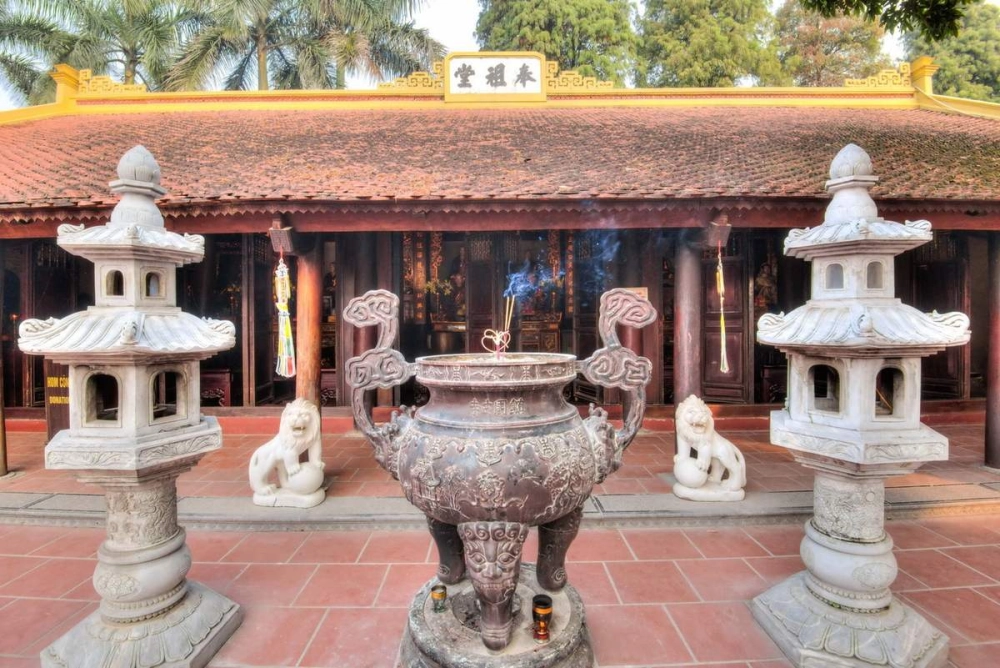 Giờ hành lễ theo lịch mở cửa chùa trấn quốc hôm nay