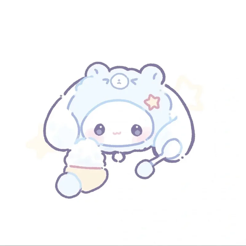 Siêu phẩm nghệ thuật chibi cinnamoroll đẹp ngất ngây