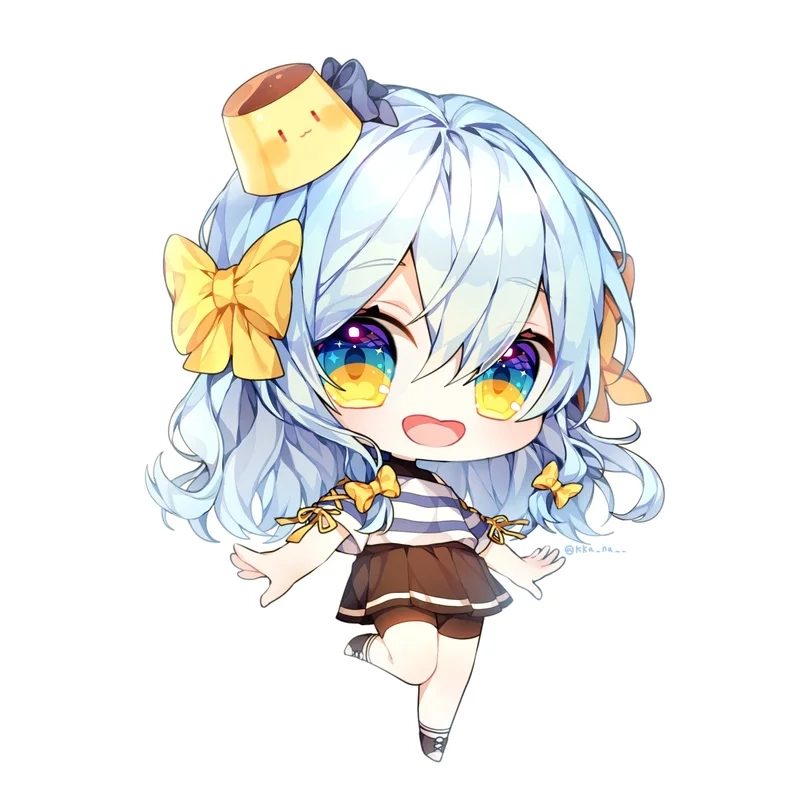 Vẽ cô gái chibi cute dễ thương khiến bạn không thể rời mắt