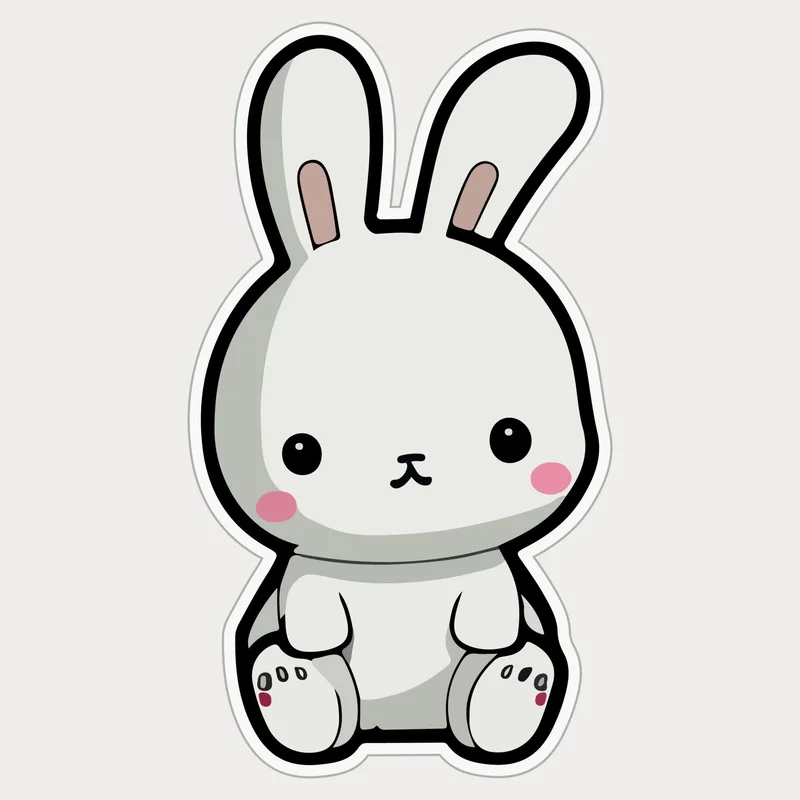 Đắm chìm trong thế giới con thỏ chibi dễ thương đến lịm tim