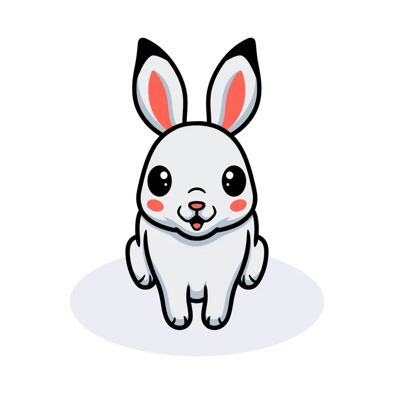 Bộ sưu tập con thỏ hoạt hình cute khiến ai cũng mỉm cười