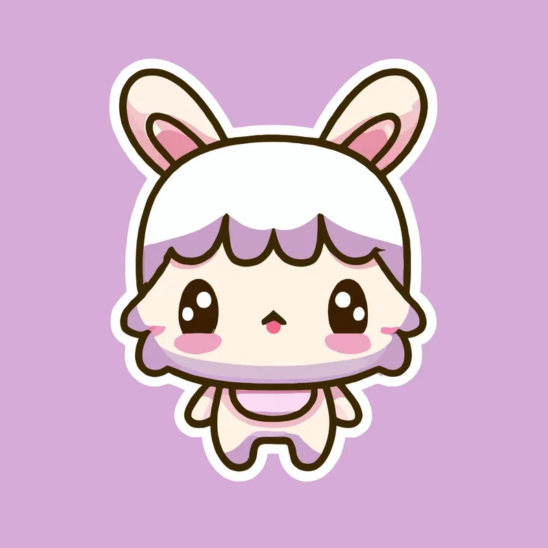 Hành tinh đáng yêu gọi tên hình con thỏ cute cực phẩm