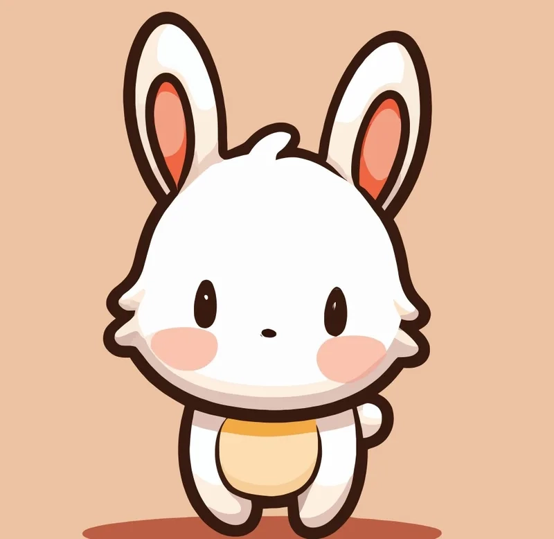 Cập nhật ngay hình thỏ chibi cute mới nhất 2025