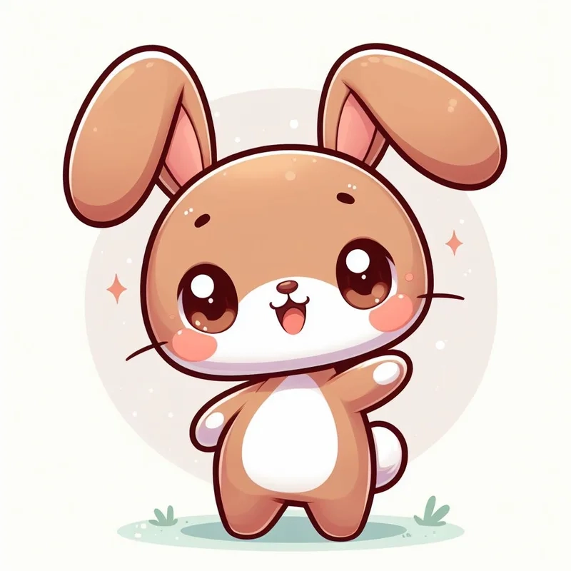 Siêu đáng yêu với loạt ảnh thỏ chibi cute dễ thương chưa từng có
