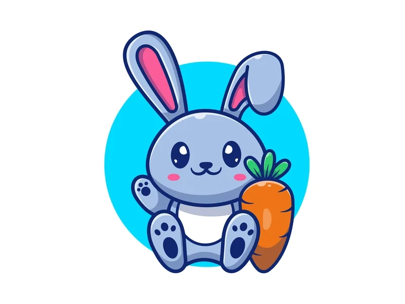 Ngắm nhìn thỏ hoạt hình cute là liều thuốc cho tâm hồn