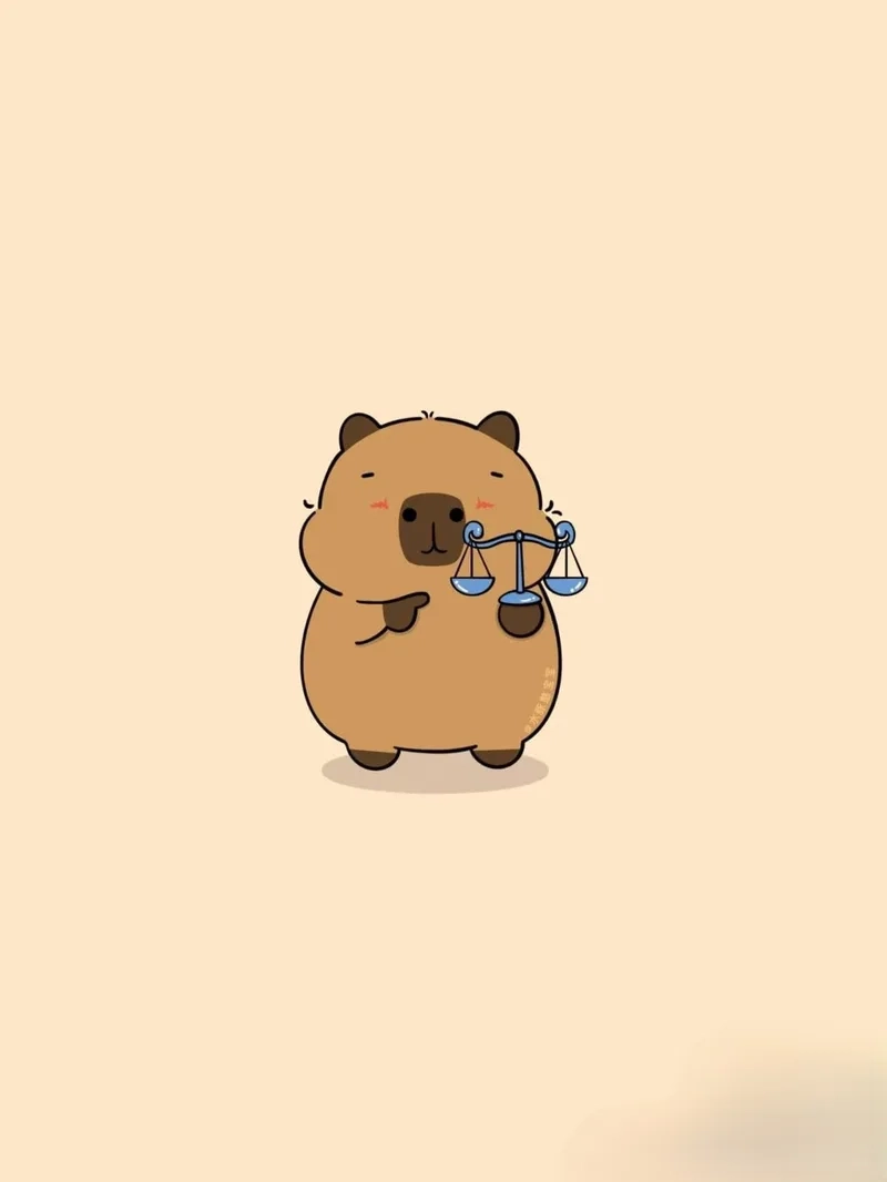Khám phá thế giới về capybara cute chibi cực thú vị