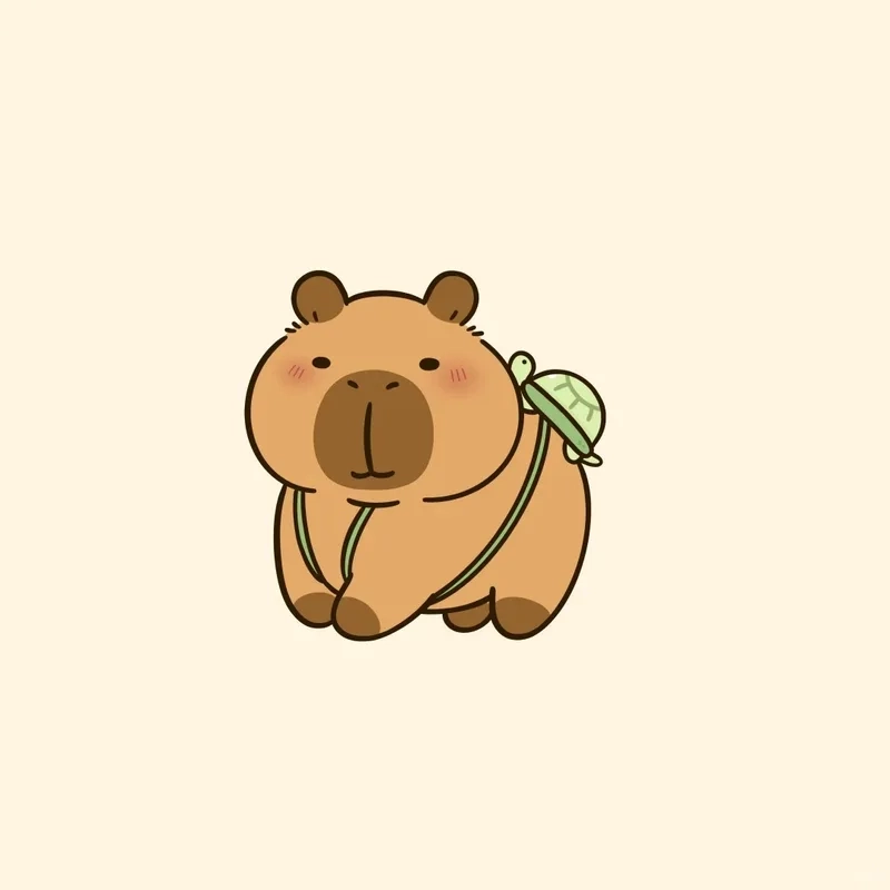 Ghim ngay chibi cute avatar capybara chibi cute cho profile