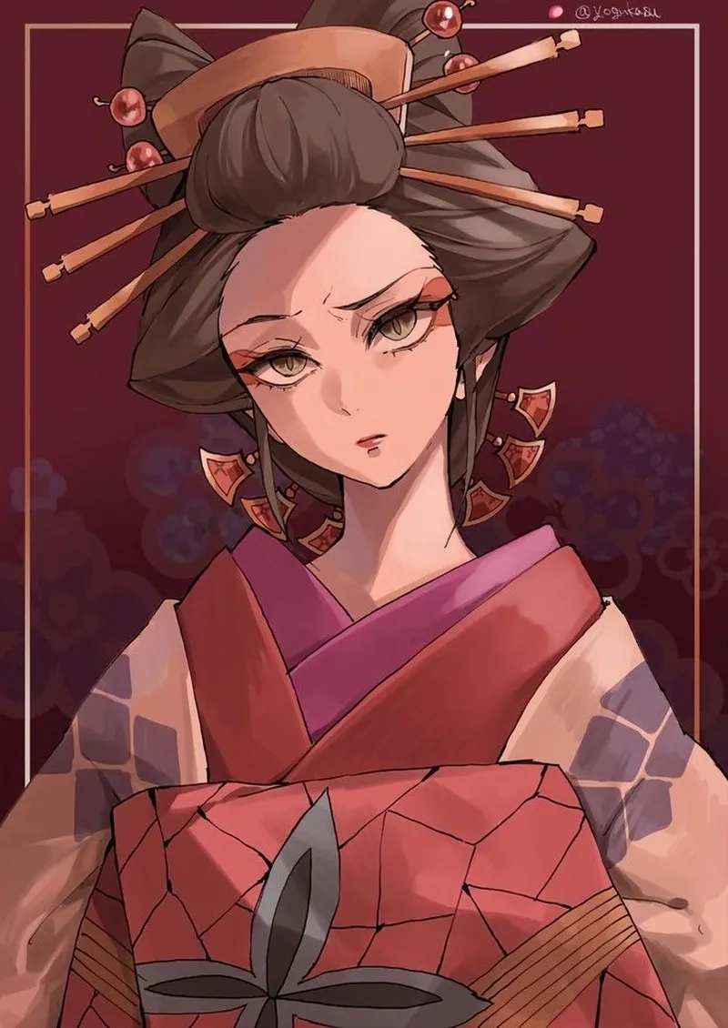 Hình ảnh Daki Demon Slayer khiến fan ngỡ ngàng vì quá quyến rũ