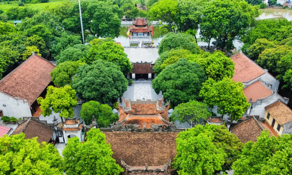 Cảnh đẹp tâm linh đền đô bắc ninh
