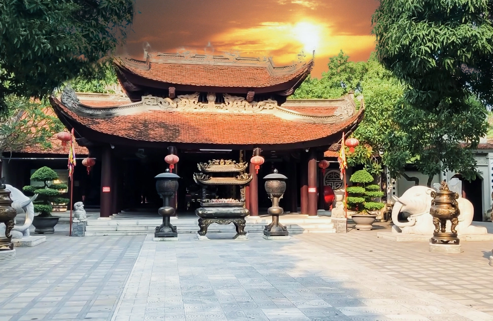 Chiêm ngưỡng hình ảnh của đền đô cổ kính