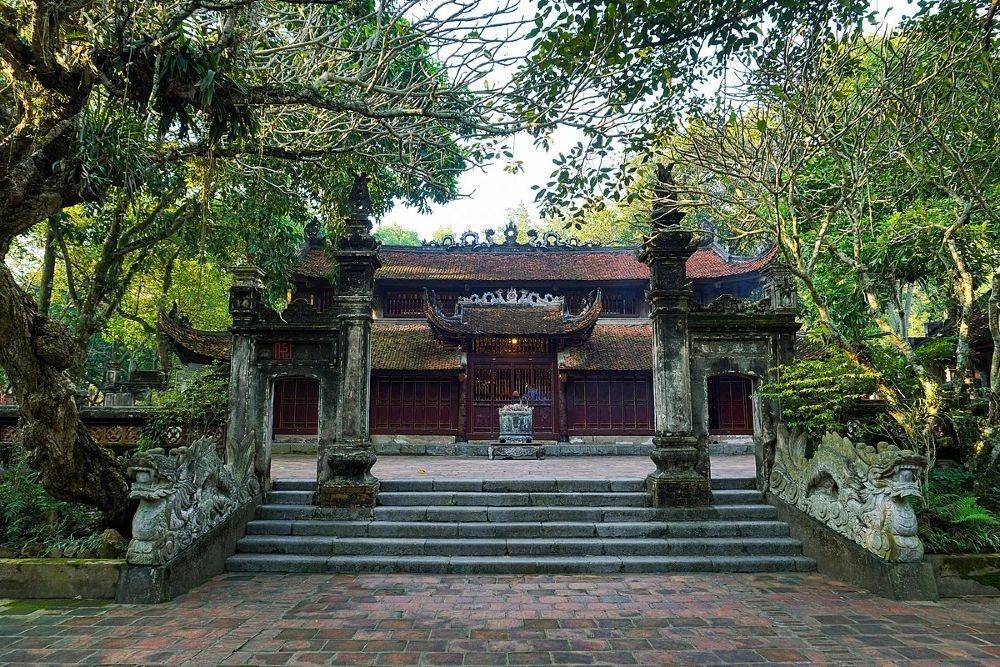Lưu lại hình ảnh đền thờ thánh gióng đẹp