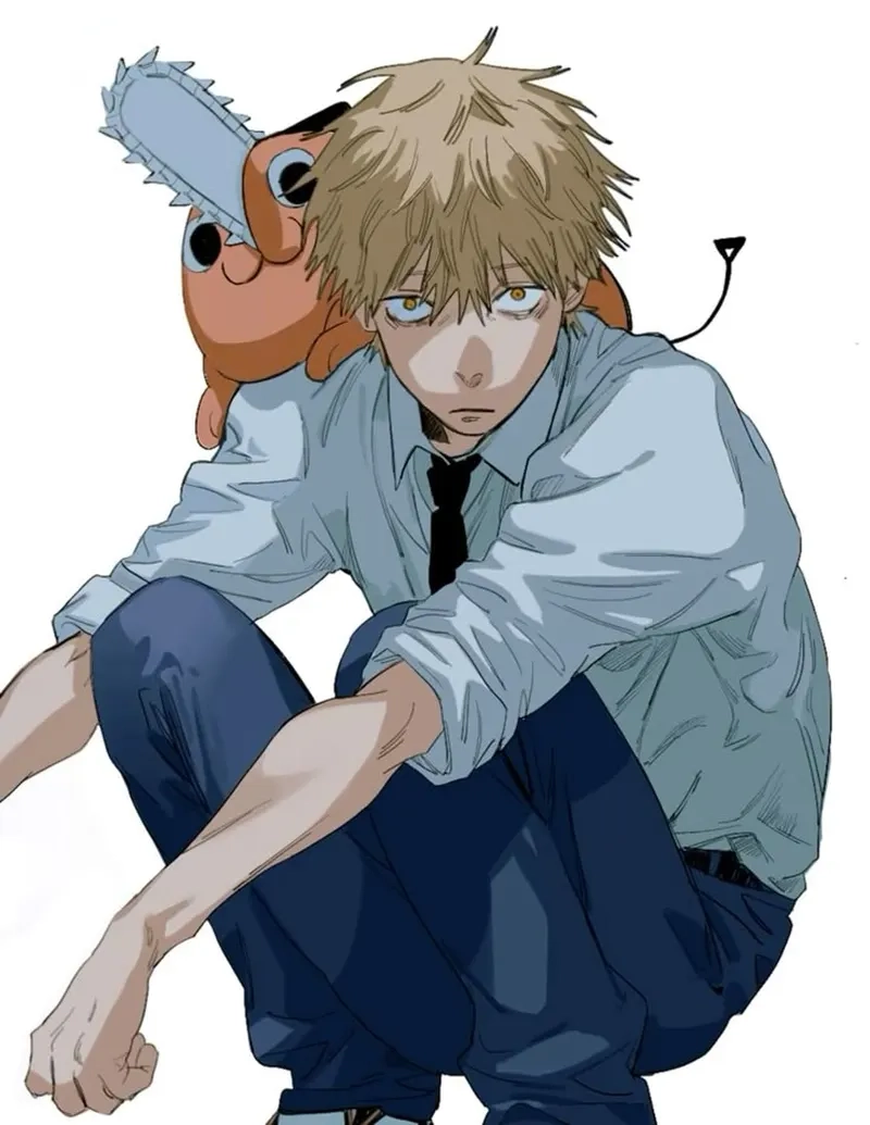 Hình ảnh Denji sad chạm đến trái tim của mọi fan anime
