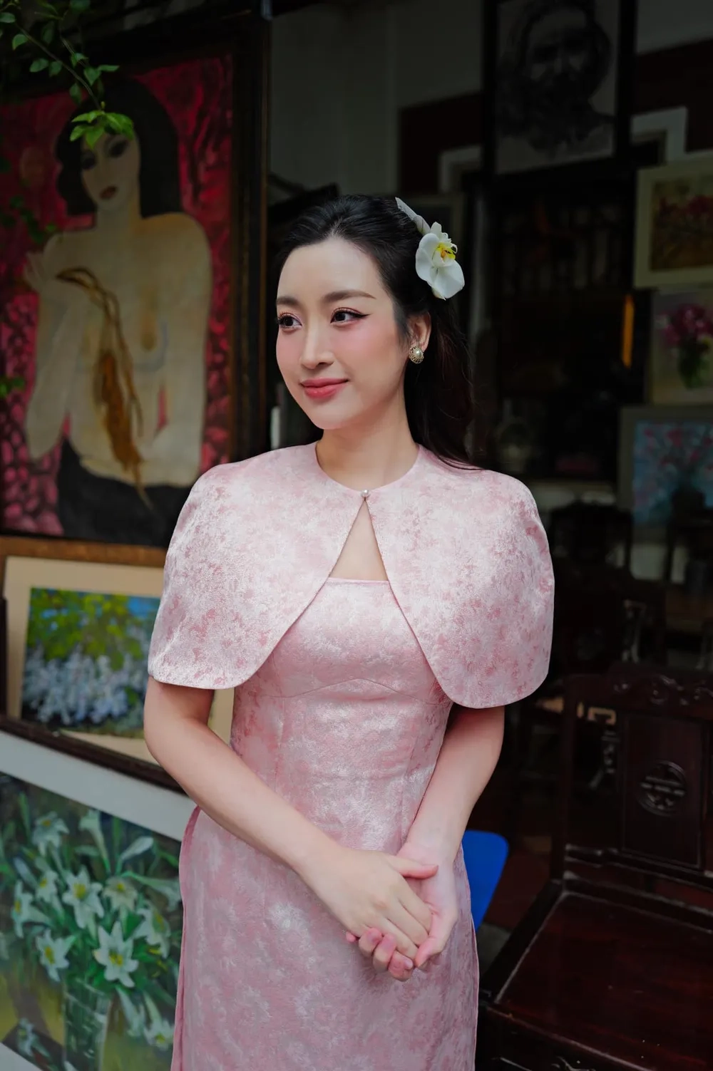 Hình ảnh đời thường của hoa hậu Đỗ Mỹ Linh