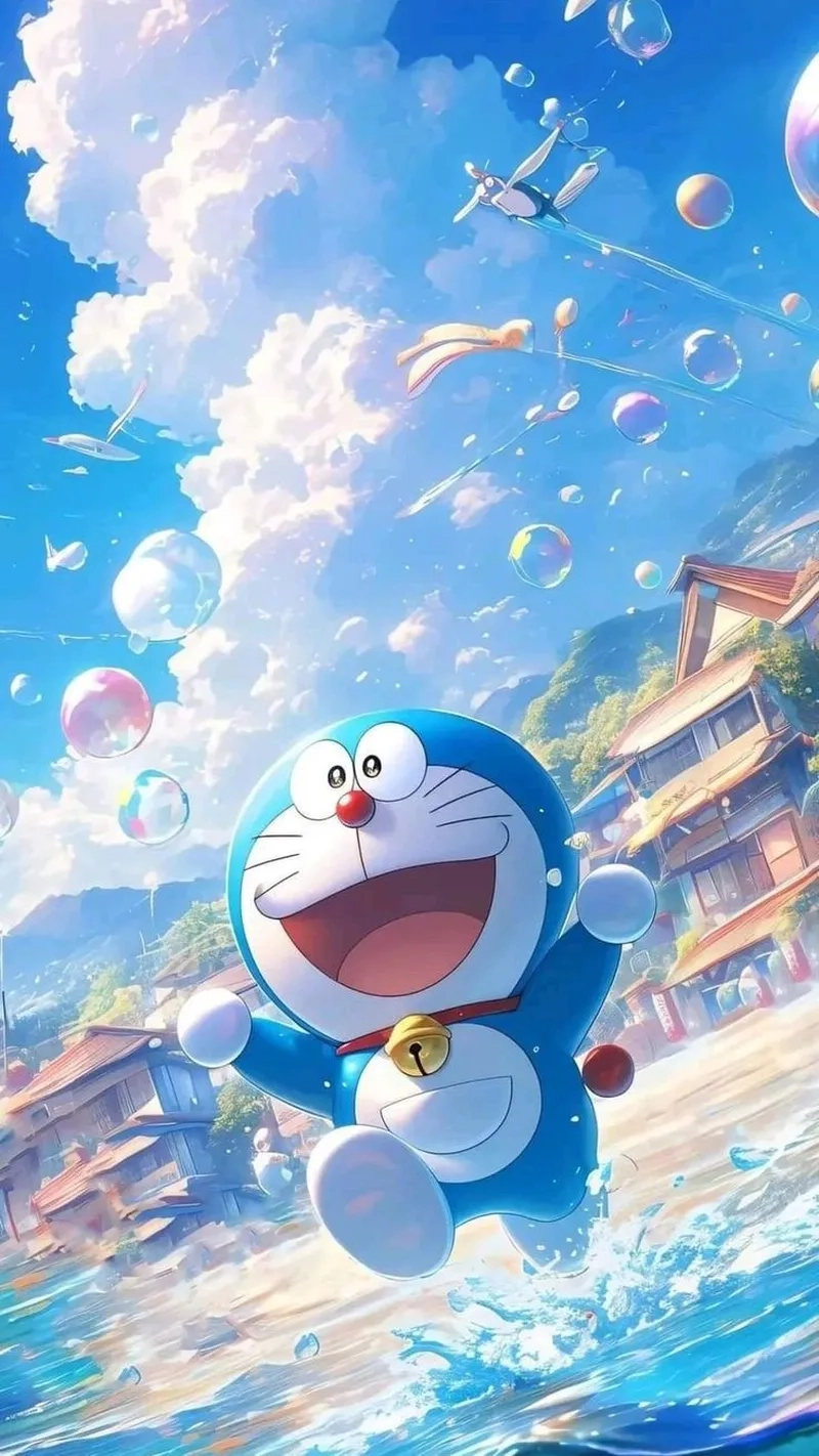 Những khoảnh khắc siêu yêu qua Doraemon hình ảnh cute
