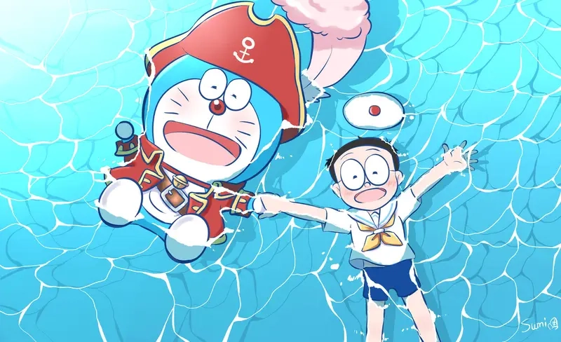 Khoảnh khắc căng thẳng khi Doraemon và Nobita cãi nhau