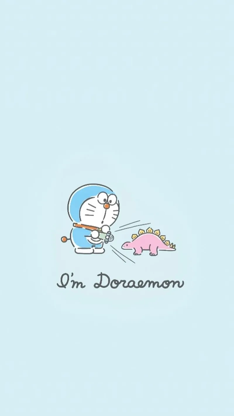 Hình vẽ đơn giản từ bộ hình Doremon dễ vẽ dành cho bé