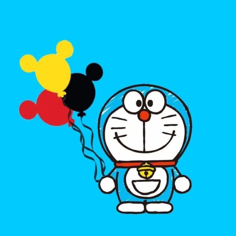 Cách vẽ vẽ Doraemon cute đơn giản cực kỳ dễ thương