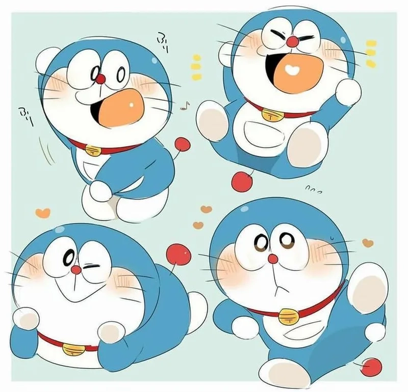 Tải ngay ảnh chibi doraemon làm hình nền siêu xịn