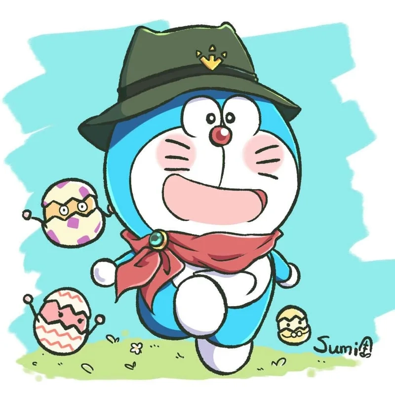 Học ngay cách vẽ doraemon chibi cute cực đơn giản