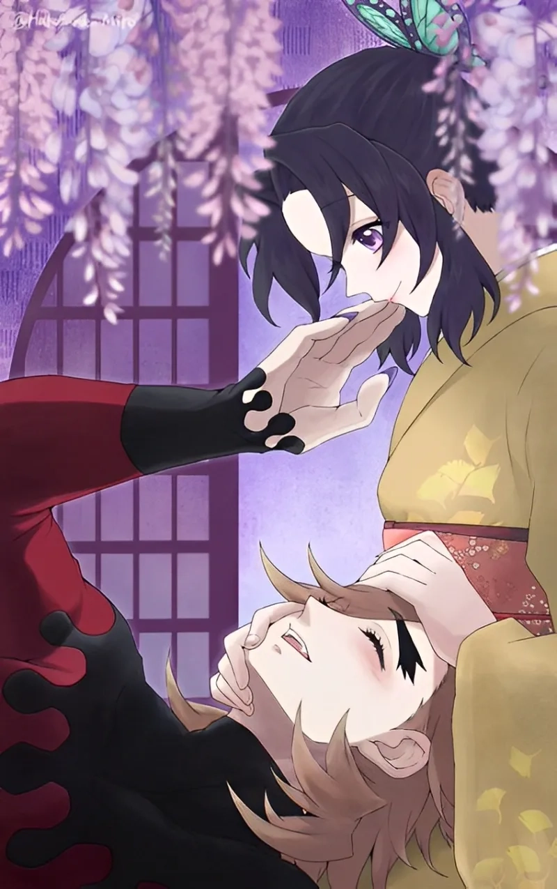 Shinobu x Douma là cặp đôi được fan yêu thích trong Demon Slayer