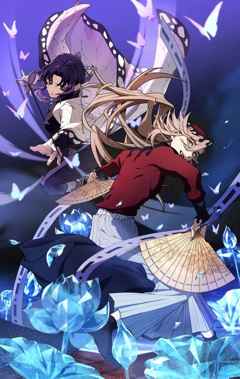 Demon Slayer Shinobu vs Douma là trận đấu đầy kịch tính