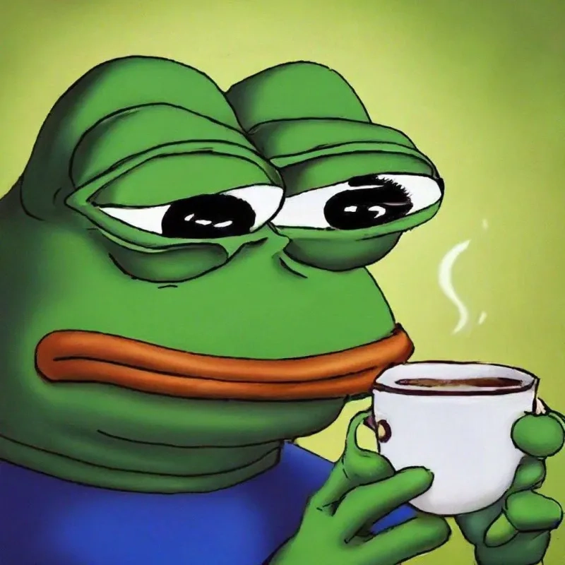 Meme ếch xanh khóc, biểu cảm buồn bã, cảm động