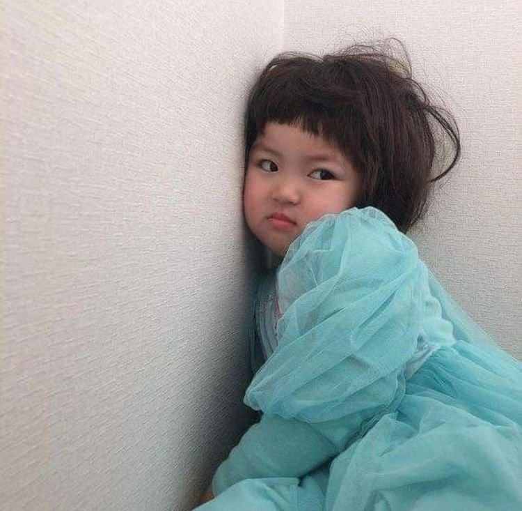 Avatar meme em bé hàn quốc cực kỳ dễ thương và hài hước