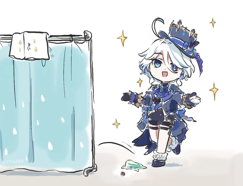 Rin chibi với vẻ ngoài dễ thương đáng yêu khiến fan không thể cưỡng lại