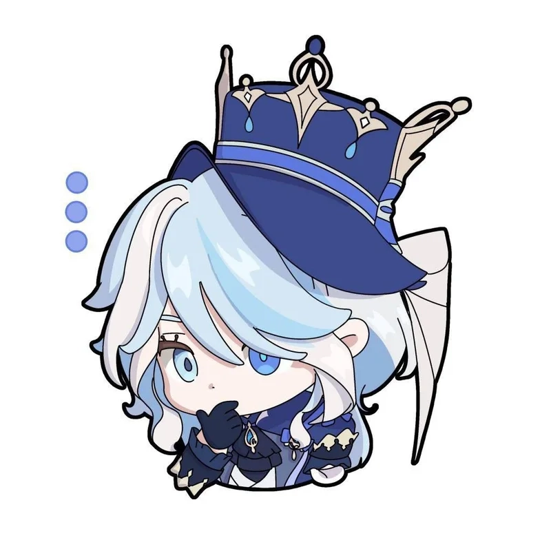 Furina chibi pfp là lựa chọn hoàn hảo cho ảnh đại diện của bạn trên mạng xã hội