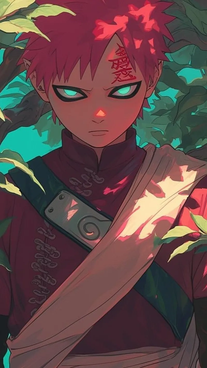 Fan mê mẩn bộ ảnh anime Gaara