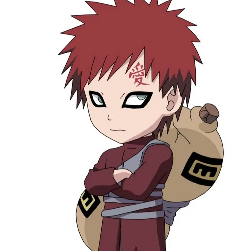 Siêu dễ thương với bộ ảnh Gaara chibi