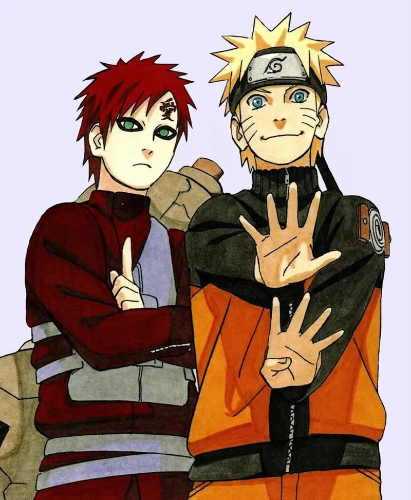 Cặp đôi được yêu thích Gaara × Naruto