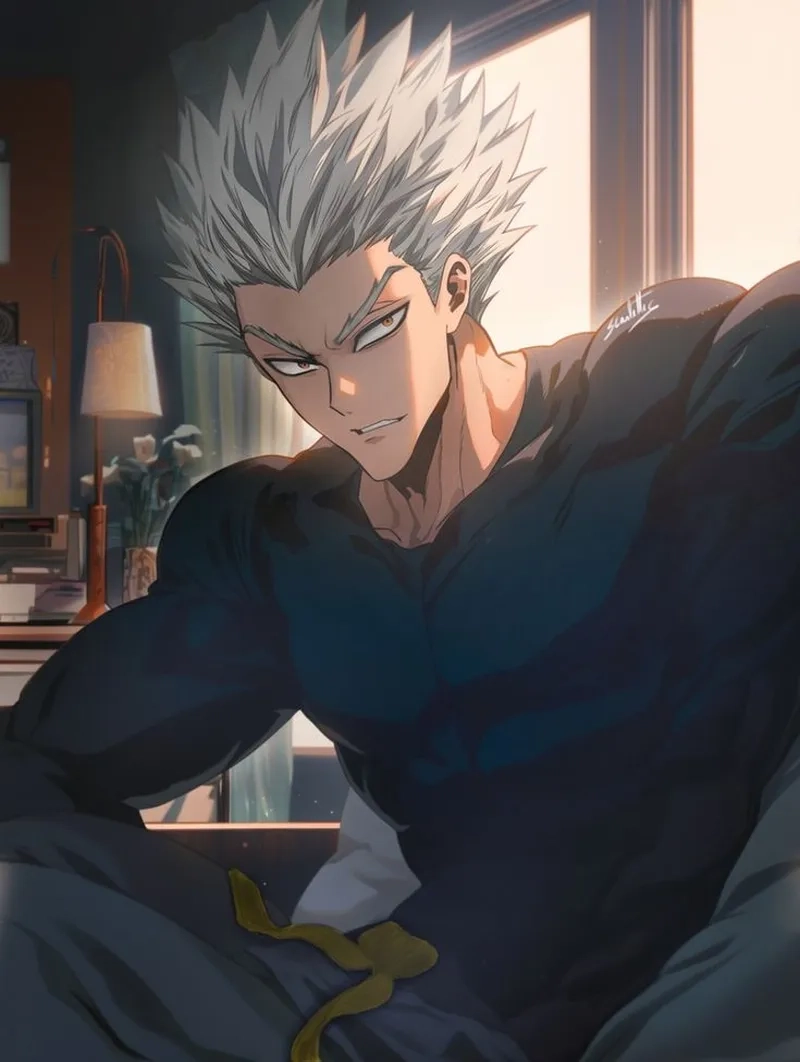 Những pha hành động chất ngầu trong Garou manga cực kỳ ấn tượng