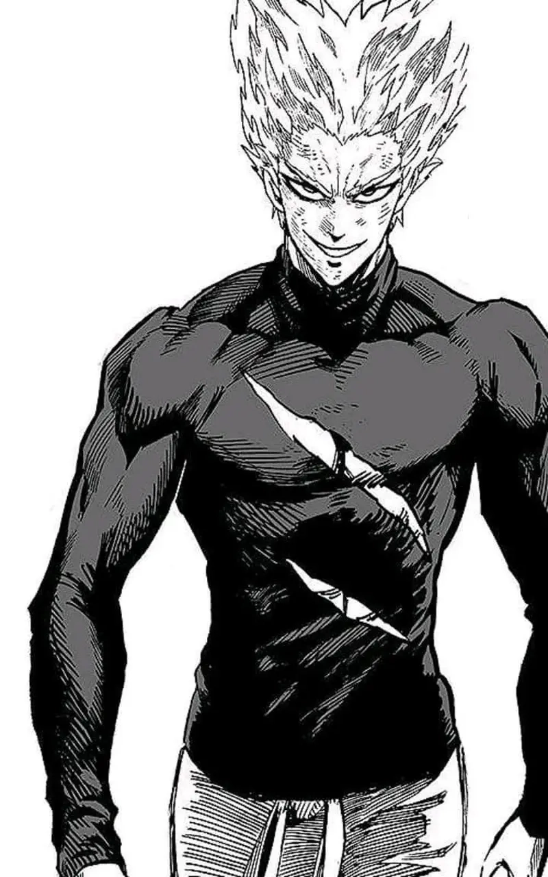 Góc quay phía sau Garou back trong trận chiến khiến fan rùng mình
